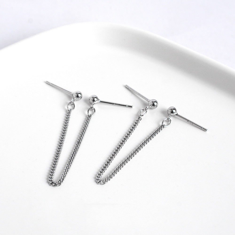 Trendy Women's Double Pierced Earrings Jewelry