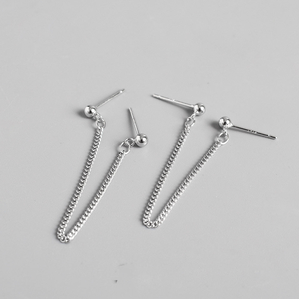 Trendy Women's Double Pierced Earrings Jewelry