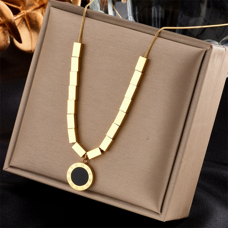 High-end Love Pearl Pendant Multi-layer Chain Necklace